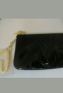Victoria's Secret Coin Purse Wristlet Bag Glossy F